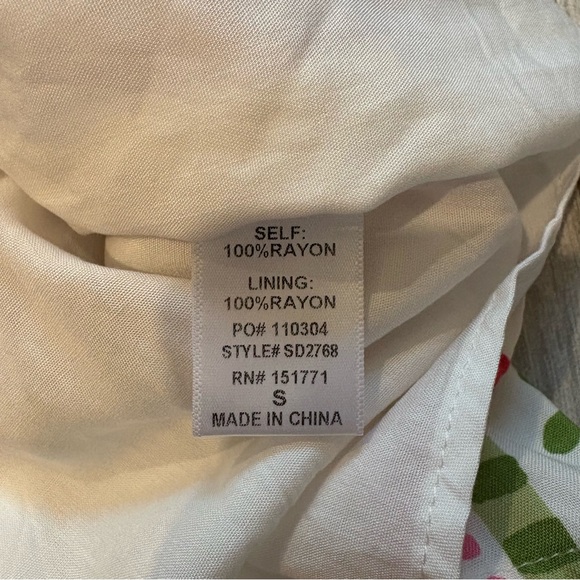 NWT, Mod On Trend Secret Symphony Cutout Tie Back Print Dress!, Sz S - Picture 15 of 16